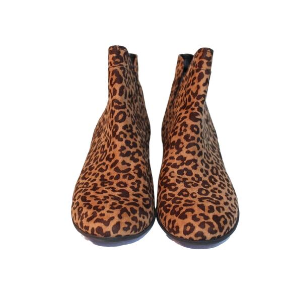 Circus by Sam Edelman Leopard Ankle Boots Size 7.5 - Picture 3 of 5